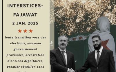 La chronique Syrienne d’Interstices-Fajawat, 2 janvier 2025