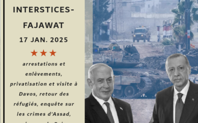 La chronique Syrienne d’Interstices-Fajawat, 17 janvier 2025